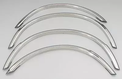 THE BEST! FENDER TRIM FOR HONDA CIVIC 4DR 1988-1991 Mirror Stainless Steel SET/4 • $121.95