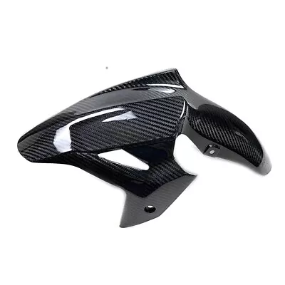 100% Real Carbon Fiber Front Fender For 2024 Ninj 500 Z500 Mudguard Glossy Twill • $170.82