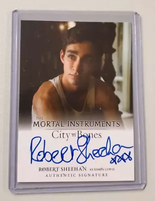 2013 Leaf Mortal Instruments ROBERT SHEEHAN Autograph AI-RSI Simon Lewis Signed • $34.95