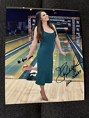 Kimberly Pressler Miss USA 1999 Signed 8 X 10 Photo Autographed Pba Bowling Fox • $29.99