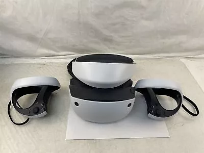 Sony Playstation 5 PSVR 2 Virtual Reality Headset And Sense Controllers CFI-2VR1 • $279.99