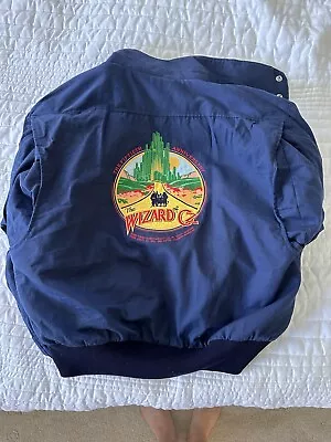 1989 The Wizard Of Oz Fiftieth Anniversary Bomber Jacket Men's Size XL Vintage • $75