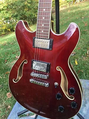 Ibanez Artcore Semi-Hollow Body Guitar Model AS-73 TCR  • $165