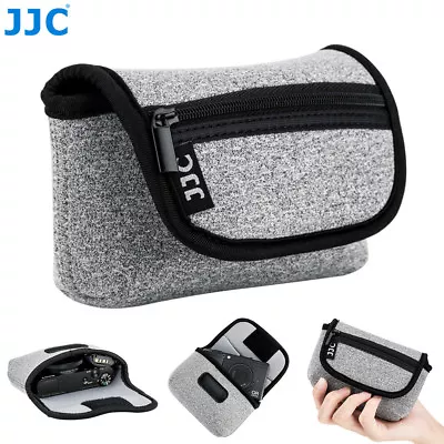 JJC Soft Compact Camera Pouch Bag For Canon G7X II G9X Mark II SX720 SX730 SX740 • $19.79