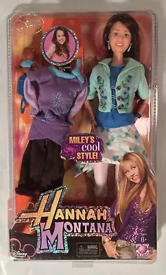 Disney - Miley Cyrus Hannah Montana Miley’s Cool Style Doll - 2007 - New In Box! • $39.99