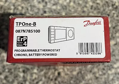 Danfoss Programmable Room Thermostat - 087N785100 • £25