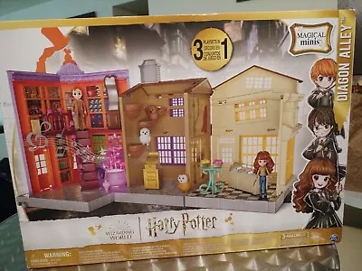 $50 • Buy Wizarding World Harry Potter, Magical Minis Diagon Alley 3-in-1