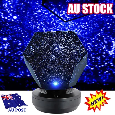 $26.66 • Buy LED Galaxy Starry Night Light Laser Projector Ocean Star Sky Party Lamp HG