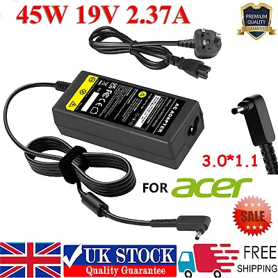 Charger 45W 3.0*1.1(mm) AC Adapter For Asus Chromebook C200 C200M C200MA • £10.99