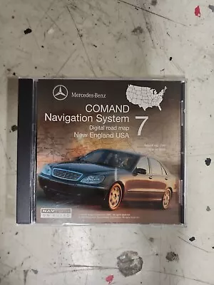 Mercedes-Benz COMMAND Navigation System CD Digital Road Map 7: New England USA • $13.99