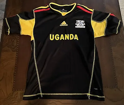 Adidas FIFA Uganda ClimaCool Youth Large L Soccer Jersey • $24.99