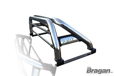 $406.78 • Buy Sport Roll Bar + Brake Light To Fit Isuzu D-Max Rodeo 2007 - 2012 Accessories