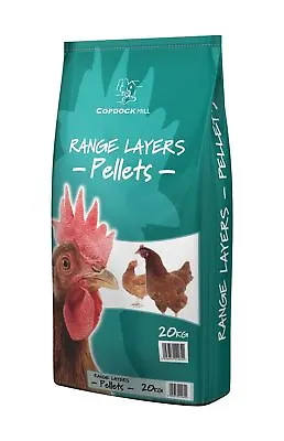 £22.99 • Buy Copdock Mill Range Layers Pellets Poultry Feed 20 Kg