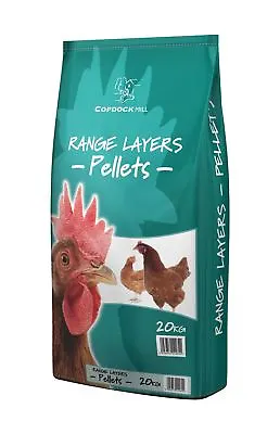 Copdock Mill Range Layers Pellets Poultry Feed 20 Kg • £22.99