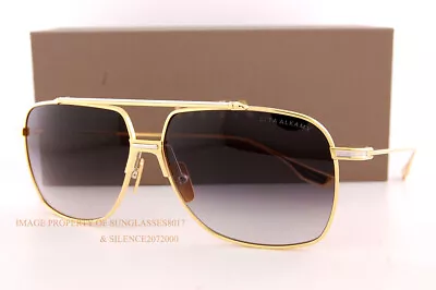 Brand New DITA Sunglasses ALKAMX DTS100-A-01 Yellow Gold-Silver/Dark Grey • $439.99