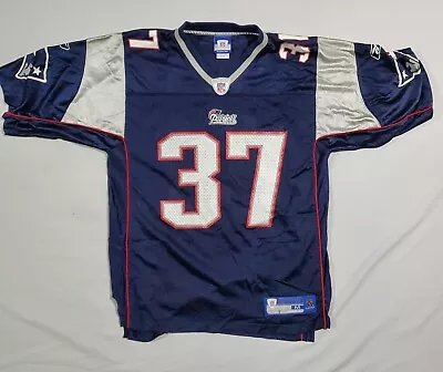 Reebok NFL Equipment New England Patriots Jersey #37 Rodney Harrison Size M • $29.99