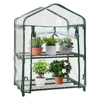 Garden Green House Warm Mini Greenhouse Flower Plants Gardening Tier PVC Cover • $19.77