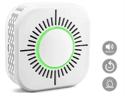 Protection For Fire Safety Alarm With Wireless Smoke Sensor At 433MHz • £8.39