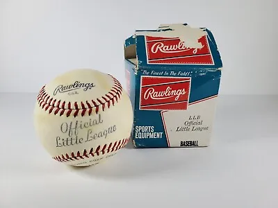 $24.99 • Buy Vintage Rawlings Official Little League Baseball LLB 9 In Cushioned Cork UNUSED