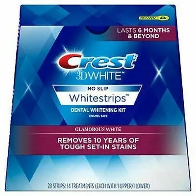 $99.39 • Buy Crest 3D White No Slip Whitestrips 14 Each By Crest