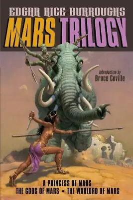 Mars Trilogy: A Princess Of Mars; The Gods Of Mars; The Warlord Of Mars By Burr • $7.99