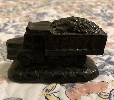*VINTAGE* Coal Truck - Hand Crafted From Coal Signed By James D. England • $29.99