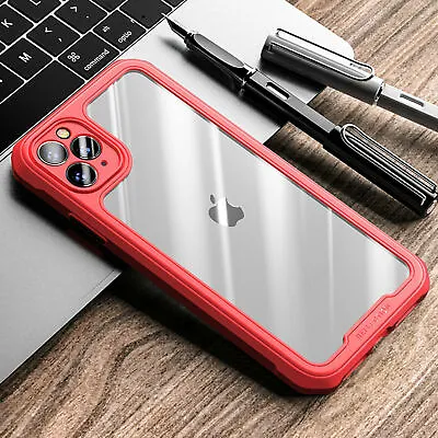 Shockproof Clear Case For IPhone 15 14 13 12 11 Pro Max Mini XR XS 7 8 PLUS SE • $9.85
