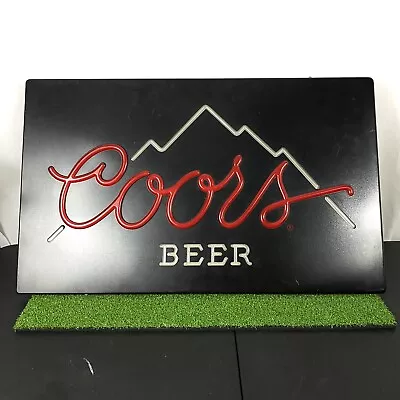 Vintage - Coors Beer Neo Neon Light Up Bar Sign 1984 TESTED WORKING RARE • $109.99