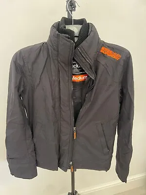 Superdry Black Jacket Size Medium Boys Long Sleeve (B403) • £16