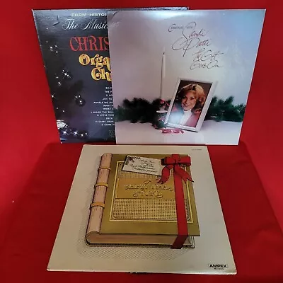 Vintage Vinyl Record Christmas Albums Set Of 3 • $12.95