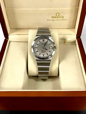 Vintage Omega Constellation Electronic F300hz Tuning Fork Stainless Men's Watch • $1595