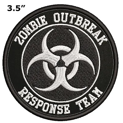 Biohazard Symbol Embroidered Patch Iron / Sew-on Toxic Warning Danger Applique • $4.50