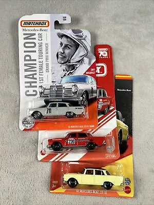 Matchbox 1962 Mercedes Benz 220 SE Lot • $15.99