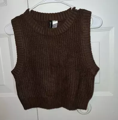 New H&m Brown Vest For Women Pre-owned • $13