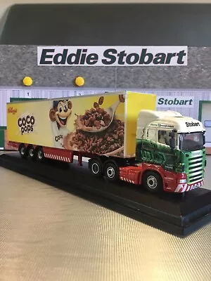 1/76 Eddie Stobart Scania Truck And Code 3 Coco Pops Trailer  • £23