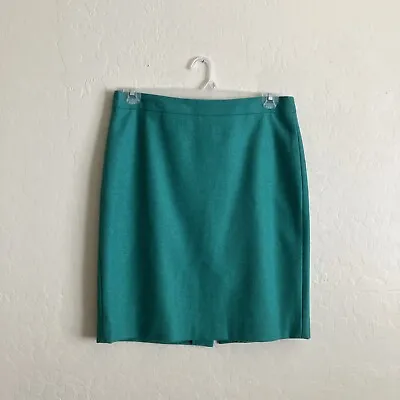 J Crew Pencil Skirt Womens Size 10 Wool Blend Straight Knee Length Career • $14.75