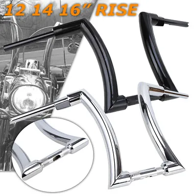 12 14 16  Rise 2  Ape Hanger Handlebar For Harley Softail Slim Sportster XL Dyna • $166.33
