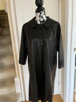 £29.99 • Buy Genel Ladies Leather Swing Coat