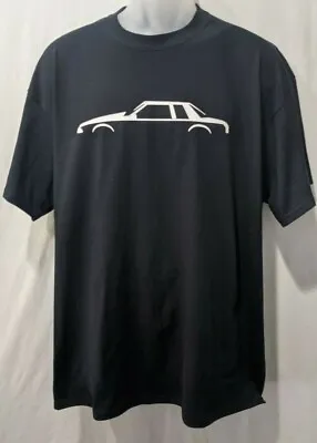 Ford Mustang GT Foxbody Coupe Silhouette T-Shirt  Fastback 302 5.0 UP TO 6XL • $16.95