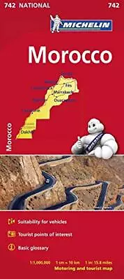 Morocco Map By Michelin (Sheet Map Folded 2015) • £7.76