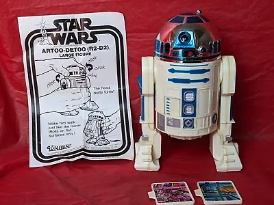 🔵⚪ Vintage Star Wars R2D2 12 Inch Complete Kenner 1978 ⚪🔵 • $118