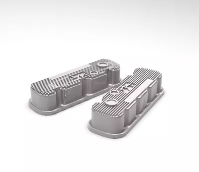 1:25 Resin M/T Big Block Chevy Tall Style Valve Covers 2pk (4 Pieces) • $15