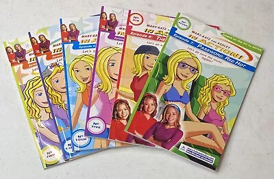 Lot Of 6 Mary-Kate & Ashley In Action Books 2 3 4 5 6 7 - Vintage New 2002-2003 • $25