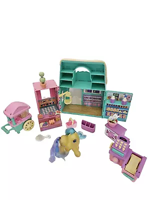 MY LITTLE PONY Bloomin Blossoms Shop & Accessories Till Popcorn Maker Pony MLP • £14.99