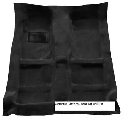 ACC Black Carpet Flooring Fits - 1982-1993 Chevrolet S10 Reg Cab 2WD Auto/Manual • $188.42