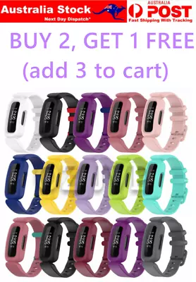 Fitbit Ace 3 / Inspire 2 Replacement Band Silicone Wrist Watch Band Strap • $4.95