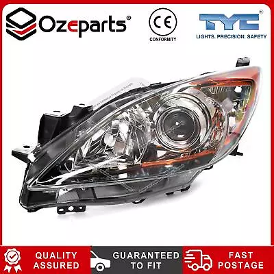 LH LHS Left Hand Head Light Lamp (Amber) For Mazda 3 BL Sedan / Hatch 2009~2013 • $178.15