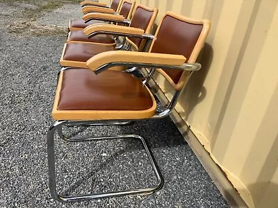 Set 4 Vtg MCM Gordon International Brno Dining Chairs Mcm Mid Century Meis  • $500