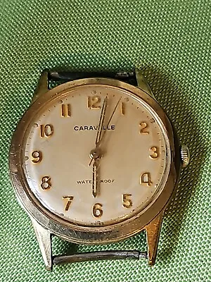 $51.06 • Buy Vintage Men's Watch Caravelle M3 Swiss Manual Wind Running Keeping Good Time