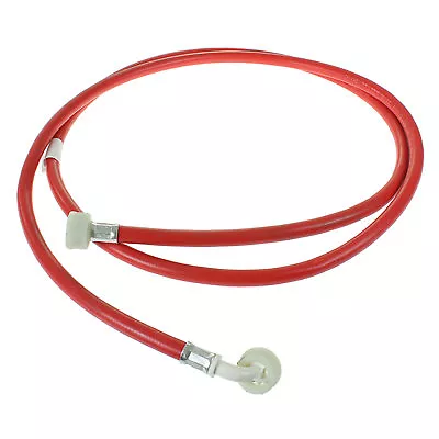 Universal 2.5m Hot Red Water Inlet Fill Hose Pipe For Washing Machine Dishwasher • £6.19